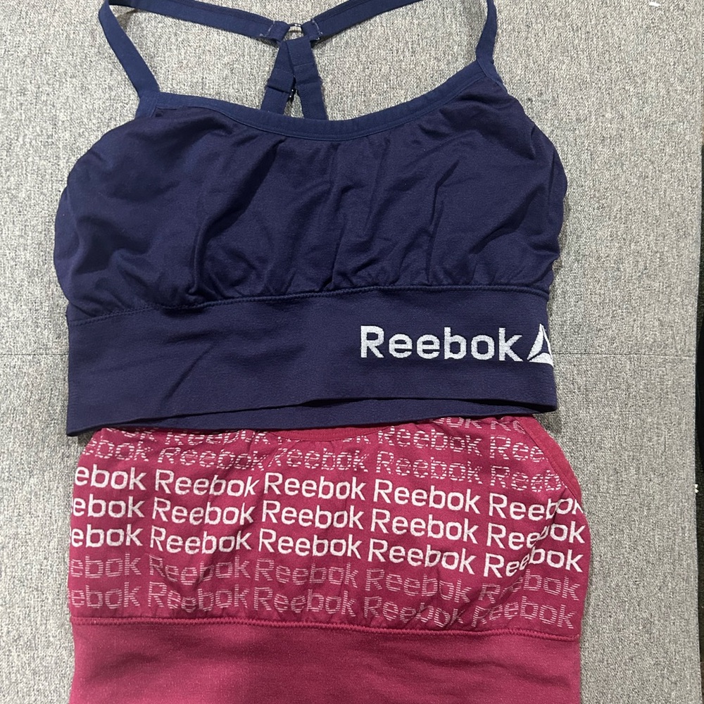 Rebook sports bras